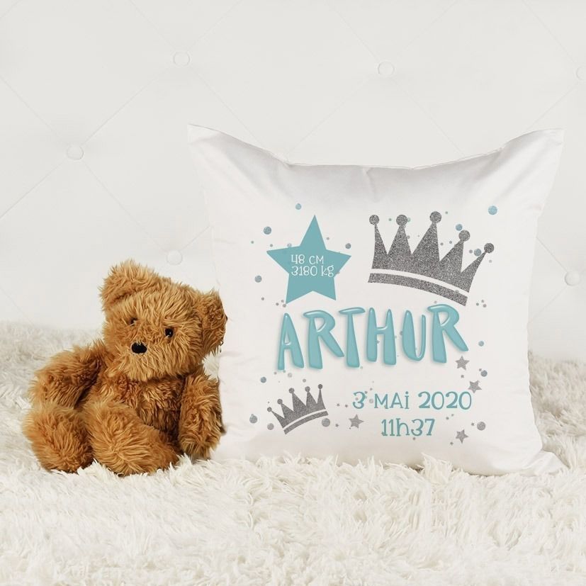 Coussin personnalisé Prince
