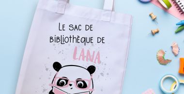 Totebag bibliothèque