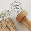 Tampon personnalisé pour mariage