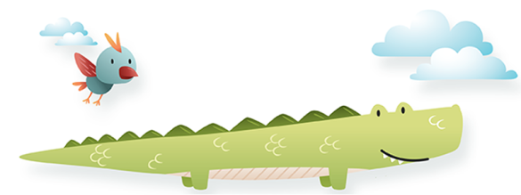 Tirelire personnalisée avec prénom  modèle Crocodile