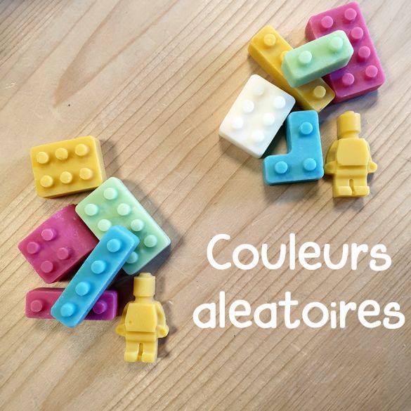 Fondants parfumés Lego Vanille