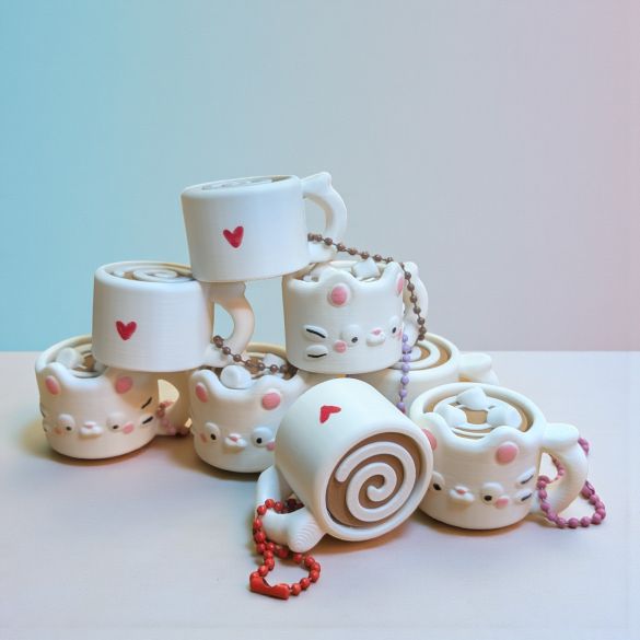 Porte-clés anti-stress « Click ! » – Cadeau original pour maîtresse, ATSEM ou AESH