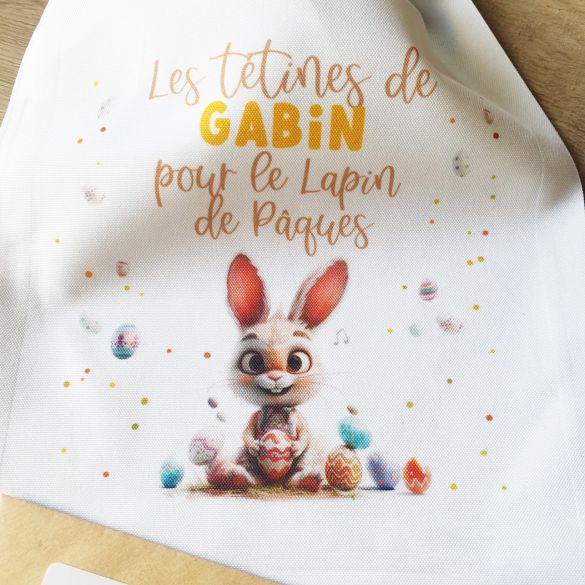 Kit Don de tétine(s)  au Lapin de Pâques