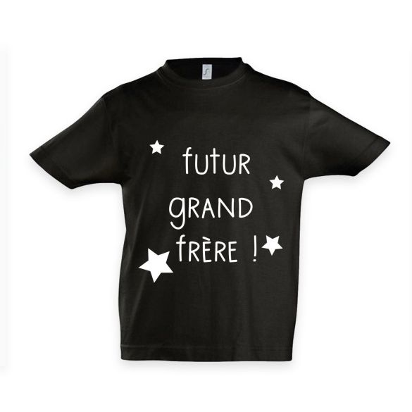 Tee shirt enfant personnalisable Etoile Frère