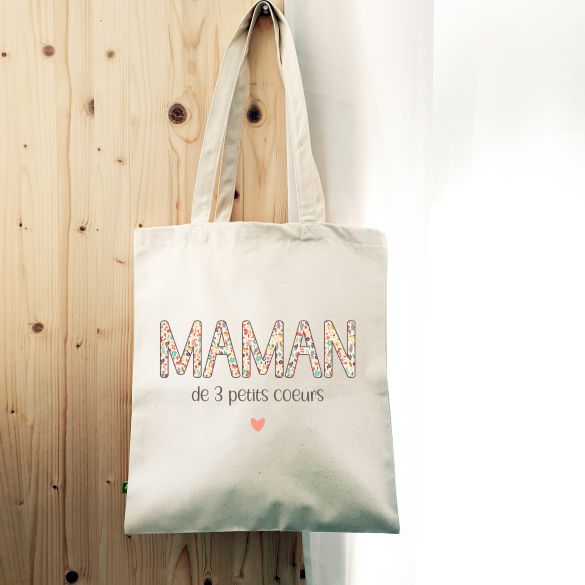 Totebag Maman Liberty personnalisé