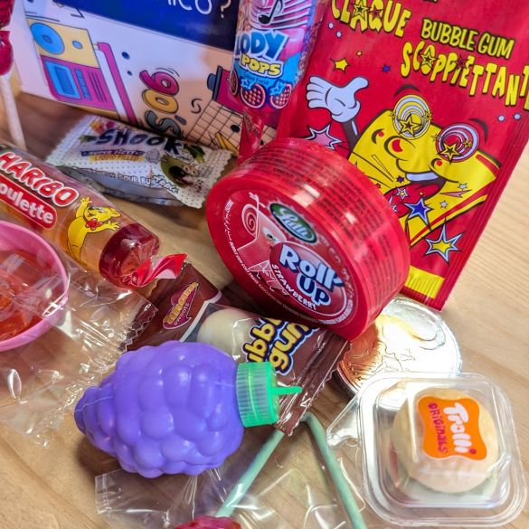 Box bonbons années 80's et 90's personnalisable | Idée cadeau maîtresse | Cadeau Nounou