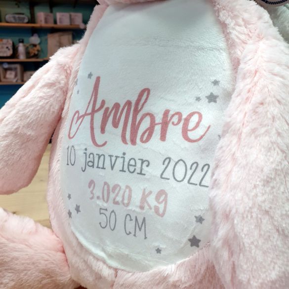 Peluche Chouette personnalisée imprimée