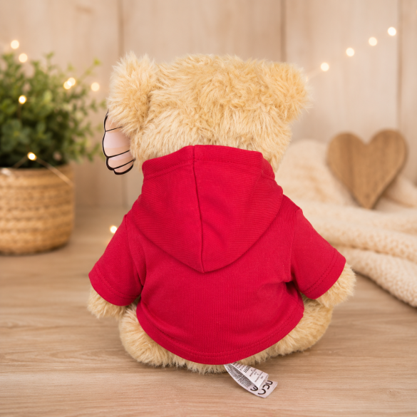 Ourson en peluche avec son Tshirt personnalisé | Cadeau Saint Valentin | Maman | Maîtresse