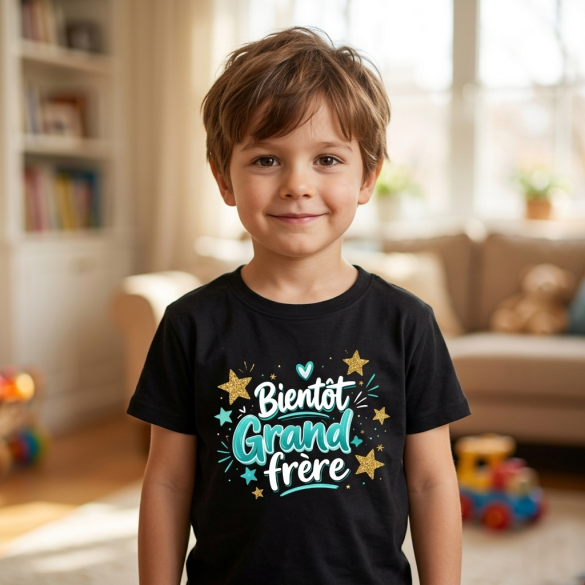 Tshirt enfant Bientôt grand-frère