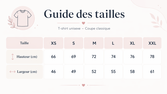T-shirt Nounou d'amour – Cadeau nounou original de fin d'année