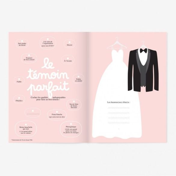 Oh my god je me marie Cahier de mariage