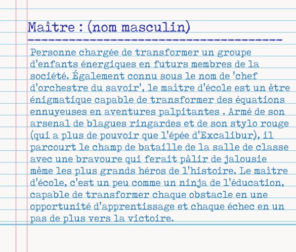 Tapis de souris Définition Maître(sse) / ATSEM/ ASEM /AVS/AESH