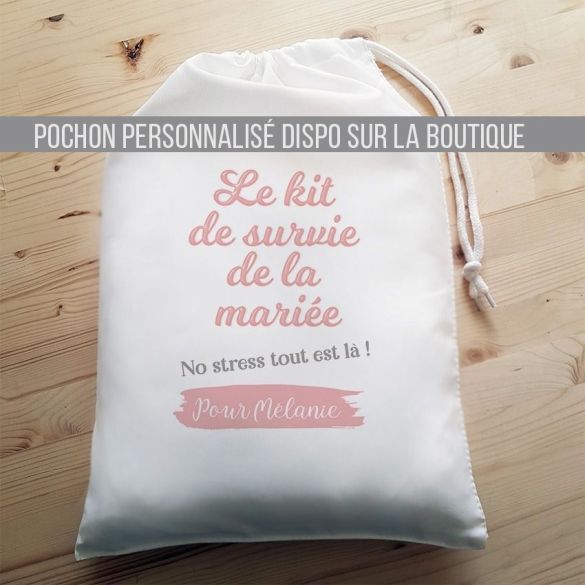 GRATUIT ***A IMPRIMER***  Liste à cocher pour Kit de survie de la mariée