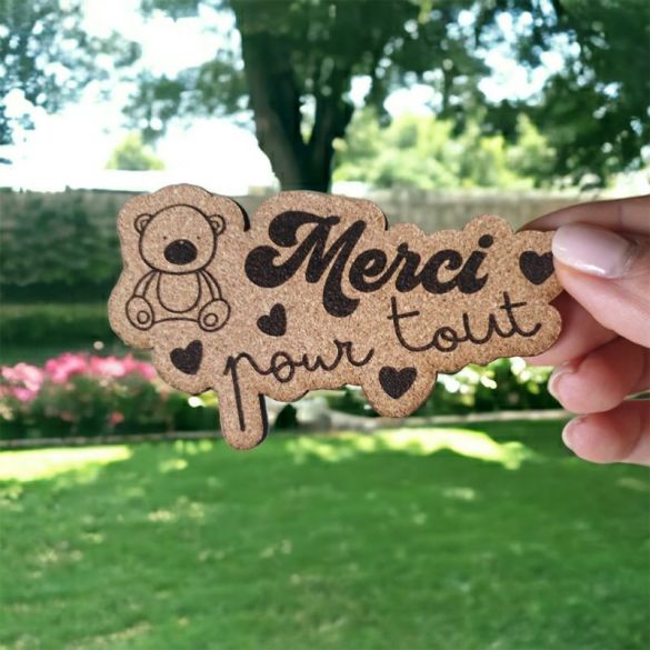 Pochette Merci pour cette année | Nounou | Atsem | Maîtresse | Crêche