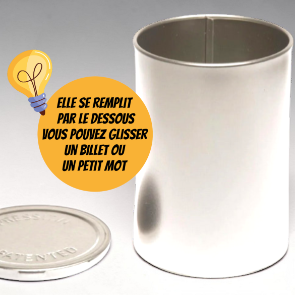 Boîte surprise de conserve de Pâques personnalisée avec chocolats