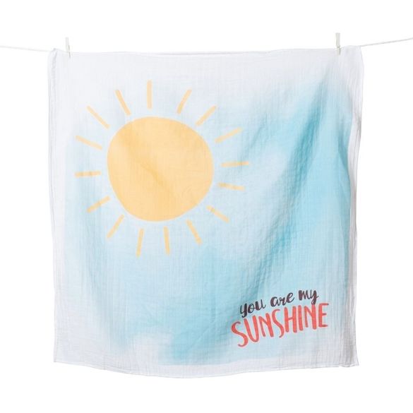 Lange en coton & cartes étapes - "You are my Sunshine" - Lulujo