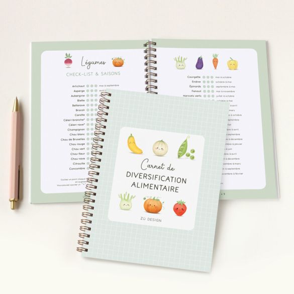 Carnet de diversification alimentaire Zü
