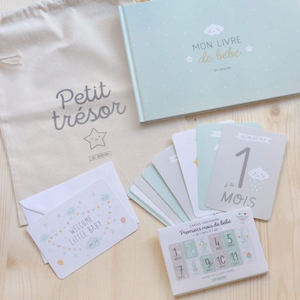 Coffret de naissance mixte Zü Petit Trésor