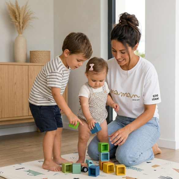 Tshirt personnalisé Léopard Maman depuis...