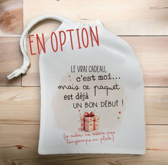 Culotte femme, personnalisée "Accès réservé" brodée