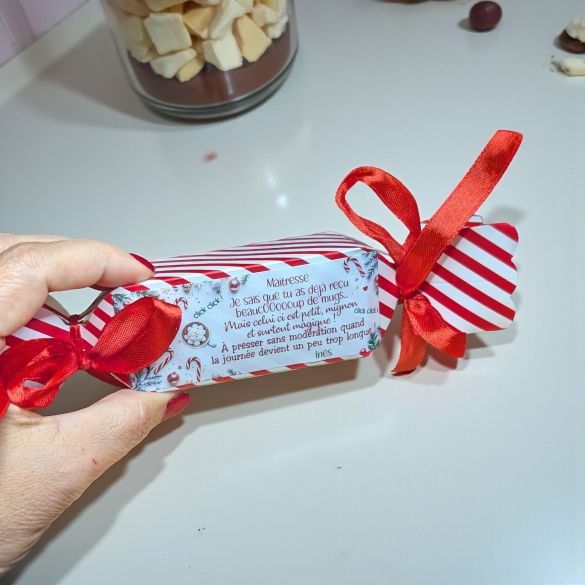 Porte-clés anti-stress « Click ! » – Cadeau original pour maîtresse, ATSEM ou AESH