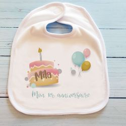 Bavoir personnalisable 1er anniversaire !