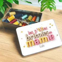 Boite en métal Les petites bricoles de Mamie
