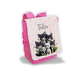 Sac à dos personnalisé pour enfant Chats