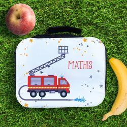 Lunch box isotherme personnalisée Camion Pompier