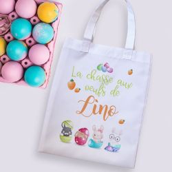 Tote bag Pâques modèle Animaux