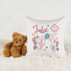 Coussin personnalisé Licorne