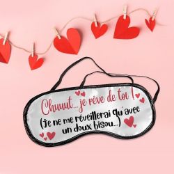 Masque personnalisable pour amoureux