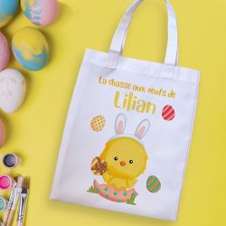 Tote bag Pâques modèle Poussin