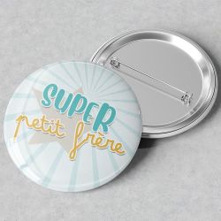 Badge Super petit frère ou soeur