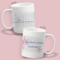 Mug personnalisable recto-verso 20/20