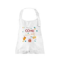 Tablier de cuisine enfant personnalisé, ustensiles