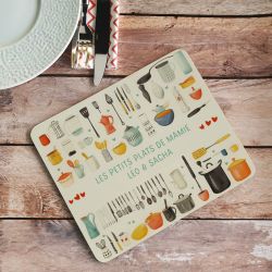 Dessous de plat personnalisé vinatge kitchen