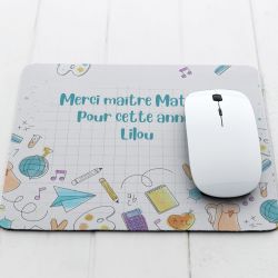 Tapis de souris personnalisé Ecole