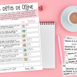 Jeu des défis pour EVJF (version papier)