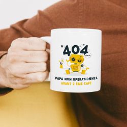 Mug Error 404 Non fonctionnel avant 2ème café