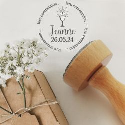 Tampon personnalisé Première communion