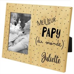 Cadre photo personnalisé Meilleur Papy (du monde)