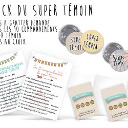 Pack du Super témoin