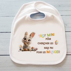 Bavoir Pâques Trop mini