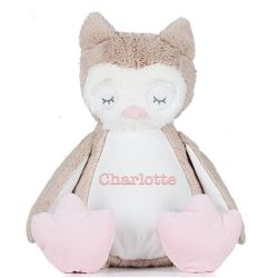 Peluche Chouette personnalisée brodée