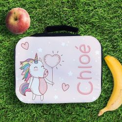 Lunch box isotherme personnalisée Licorne ballon