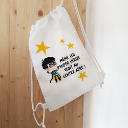 Sac de sport enfant personnalisable modèle Héros