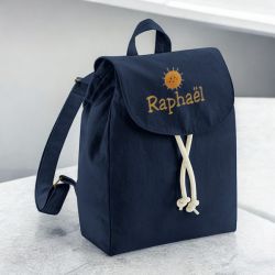 Sac à dos maternelle Soleil | Cartable personnalisé maternelle avec prénom