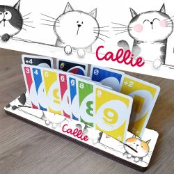 Support "Stop galère" pour cartes à jouer - Chats
