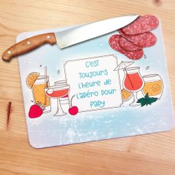 Planche apéro personnalisée avec votre texte